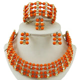 african beads jewelry set gold jewelry set  fashion jewelry gold jewelry set bead necklace wedding necklace
