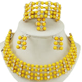 african beads jewelry set gold jewelry set  fashion jewelry gold jewelry set bead necklace wedding necklace