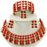 african beads jewelry set gold jewelry set  fashion jewelry gold jewelry set bead necklace wedding necklace